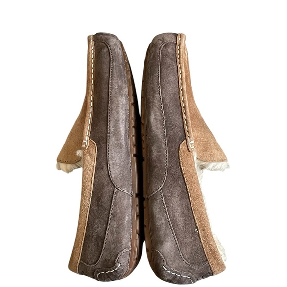 NWOB UGG Men's Ascot Suede Moc-Toe Slippers Size 13 - Picture 5 of 8